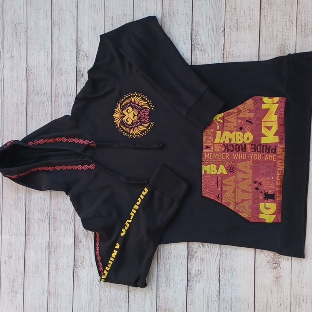 Disney parks Animal Kingdom. The lion king hooded longsleeve. Men's small.